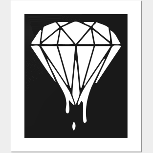 Dripping Diamond Posters and Art